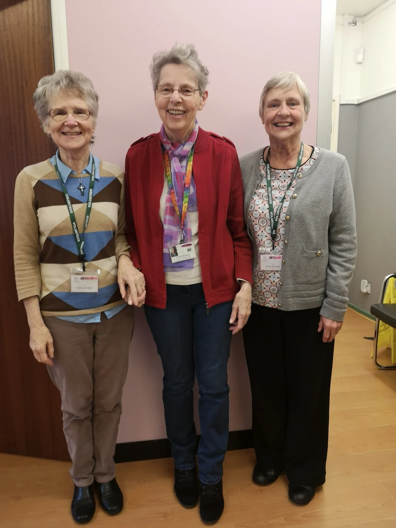 l to r: Sisters Marie, Enda & Margaret