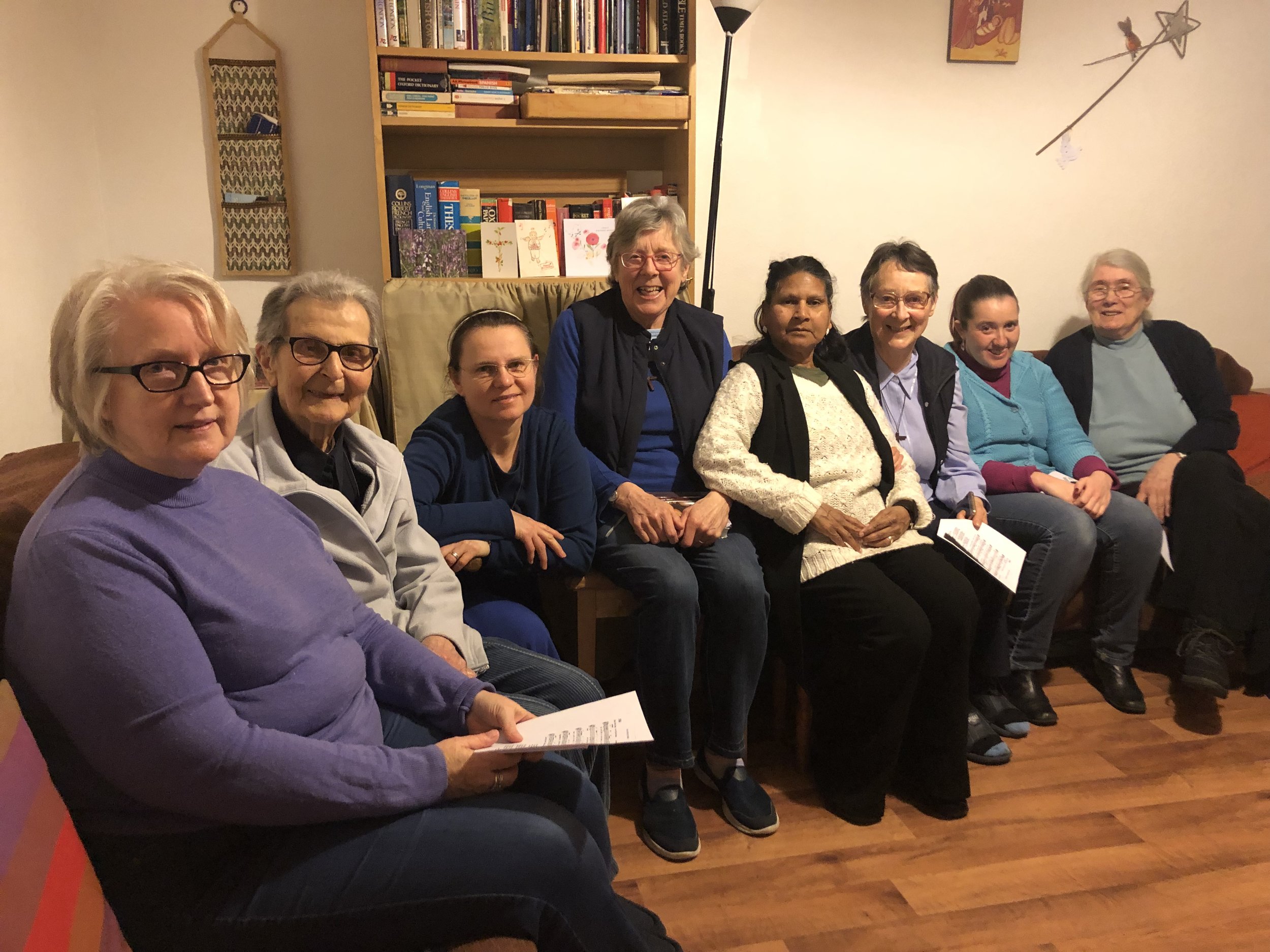 Regular Friday night drop in with friends & neighbours