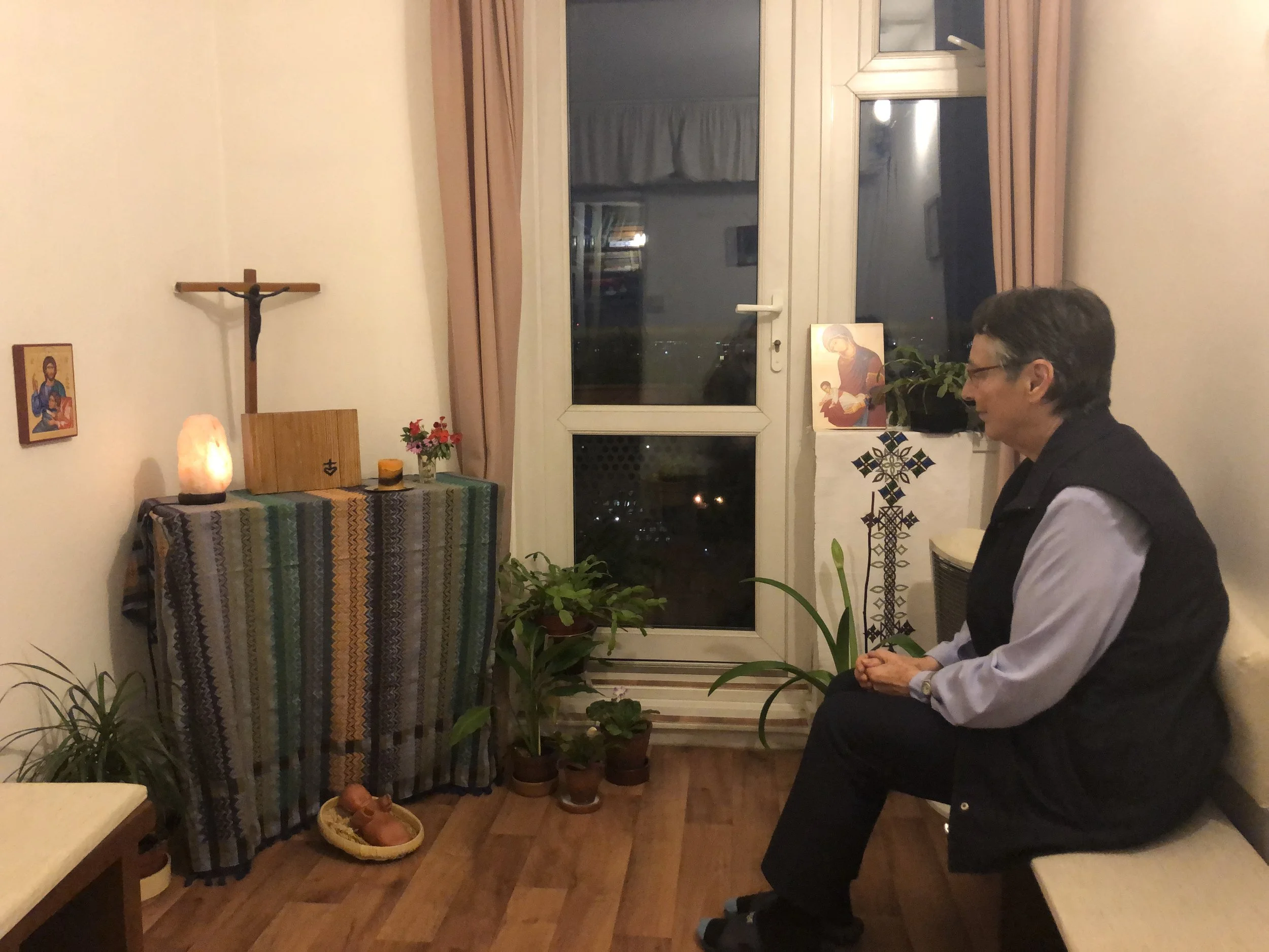Sr Catherine in the Chapel