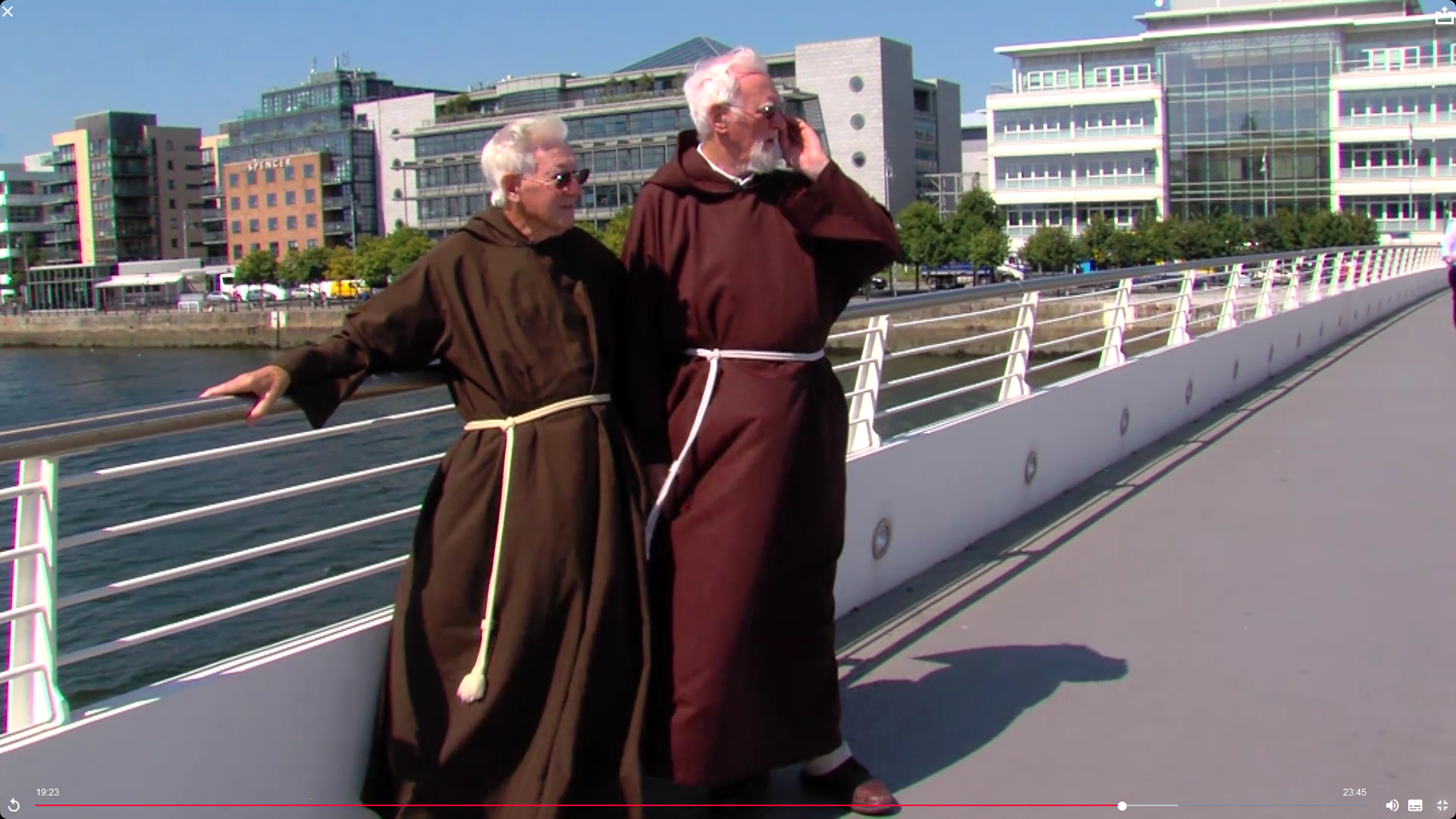 Fr Brian (left) & Fr Jude