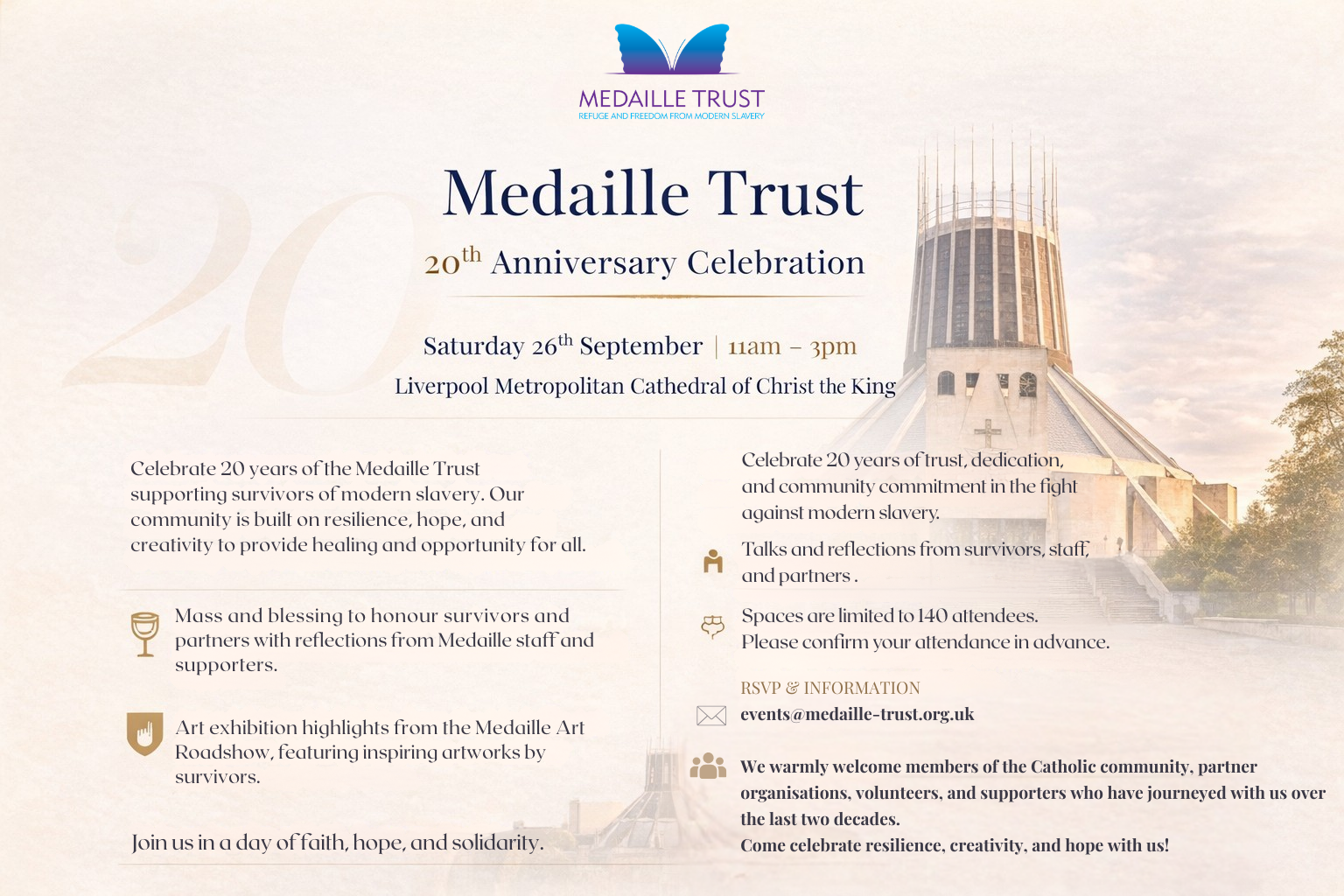 Medaille Trusts 20th Anniversary Celebration Invitation.png