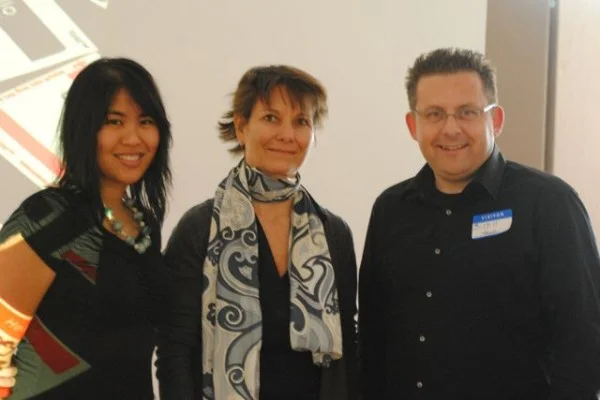 Loida Valentin, Jutta Eckstein and Joe Krebs
