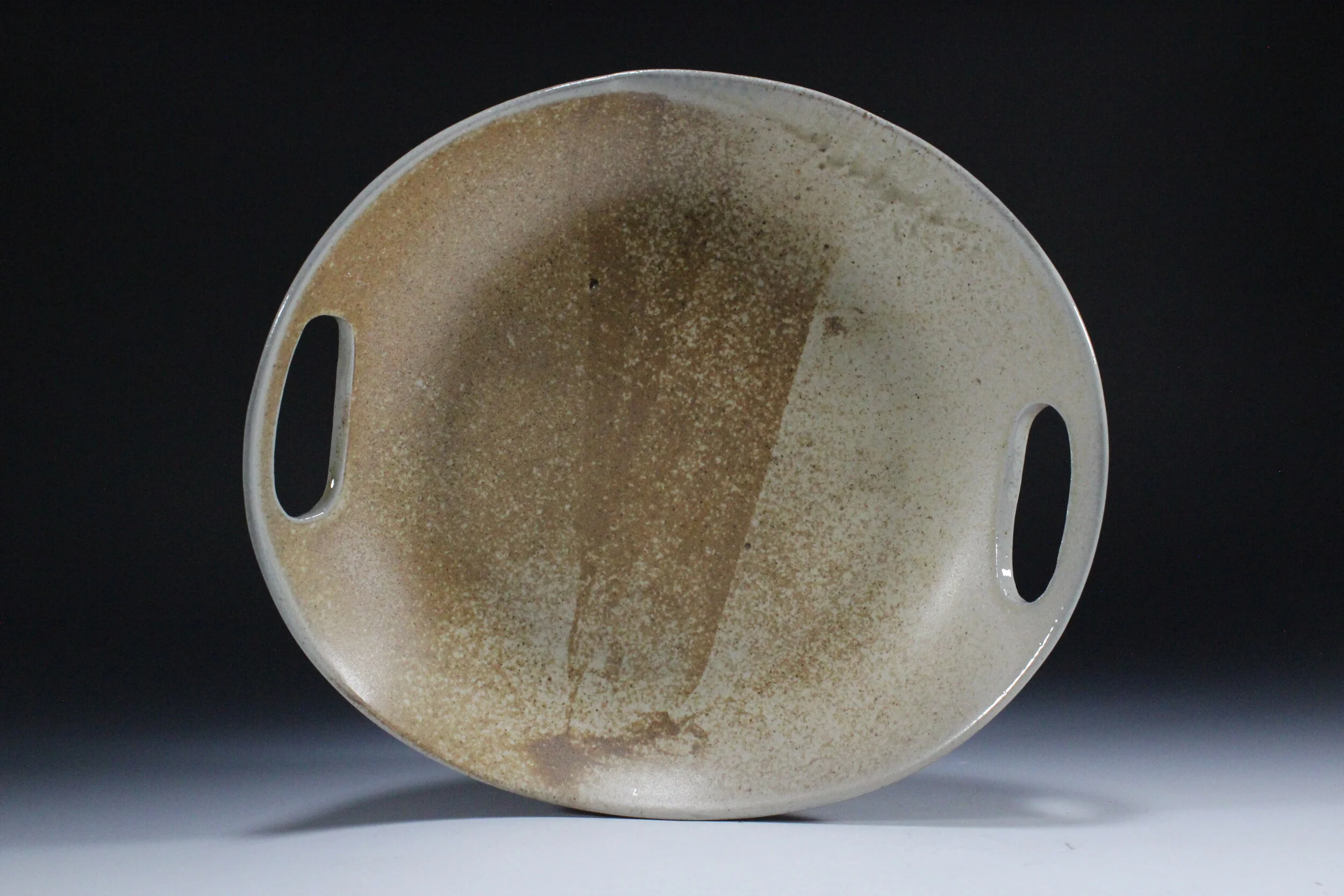 Handled Platter (front view)