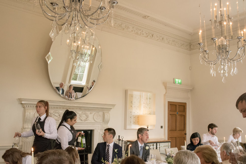 Wedding guests at The Grove Hotel