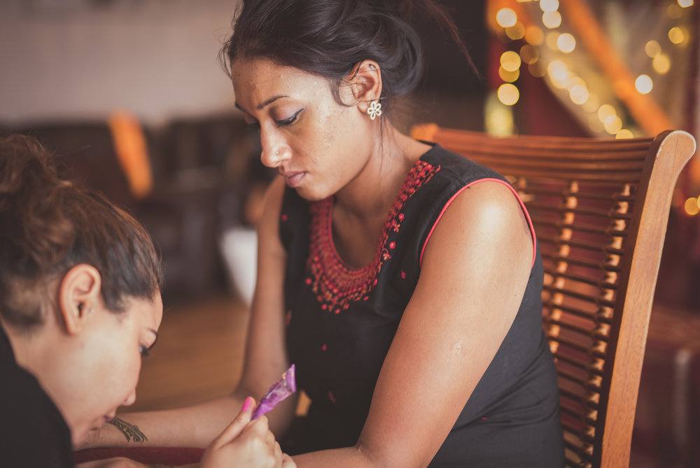 Hindu Bridal mehndi henna tattoo