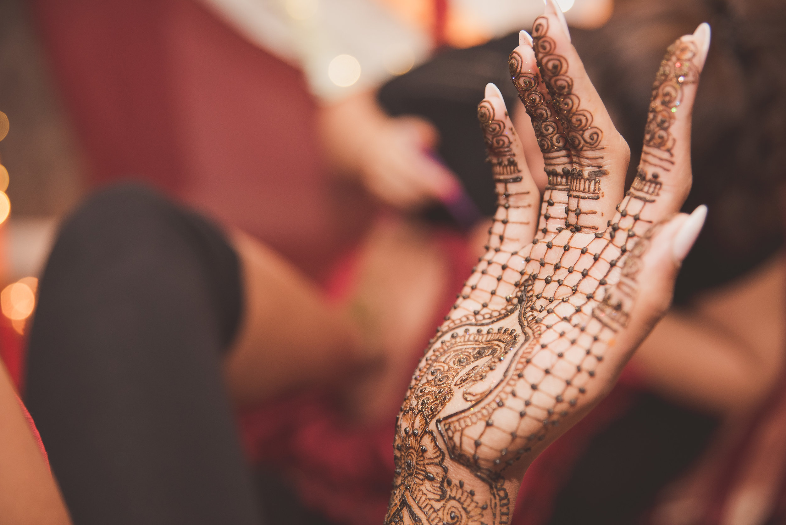 Hindu bridal mehndi