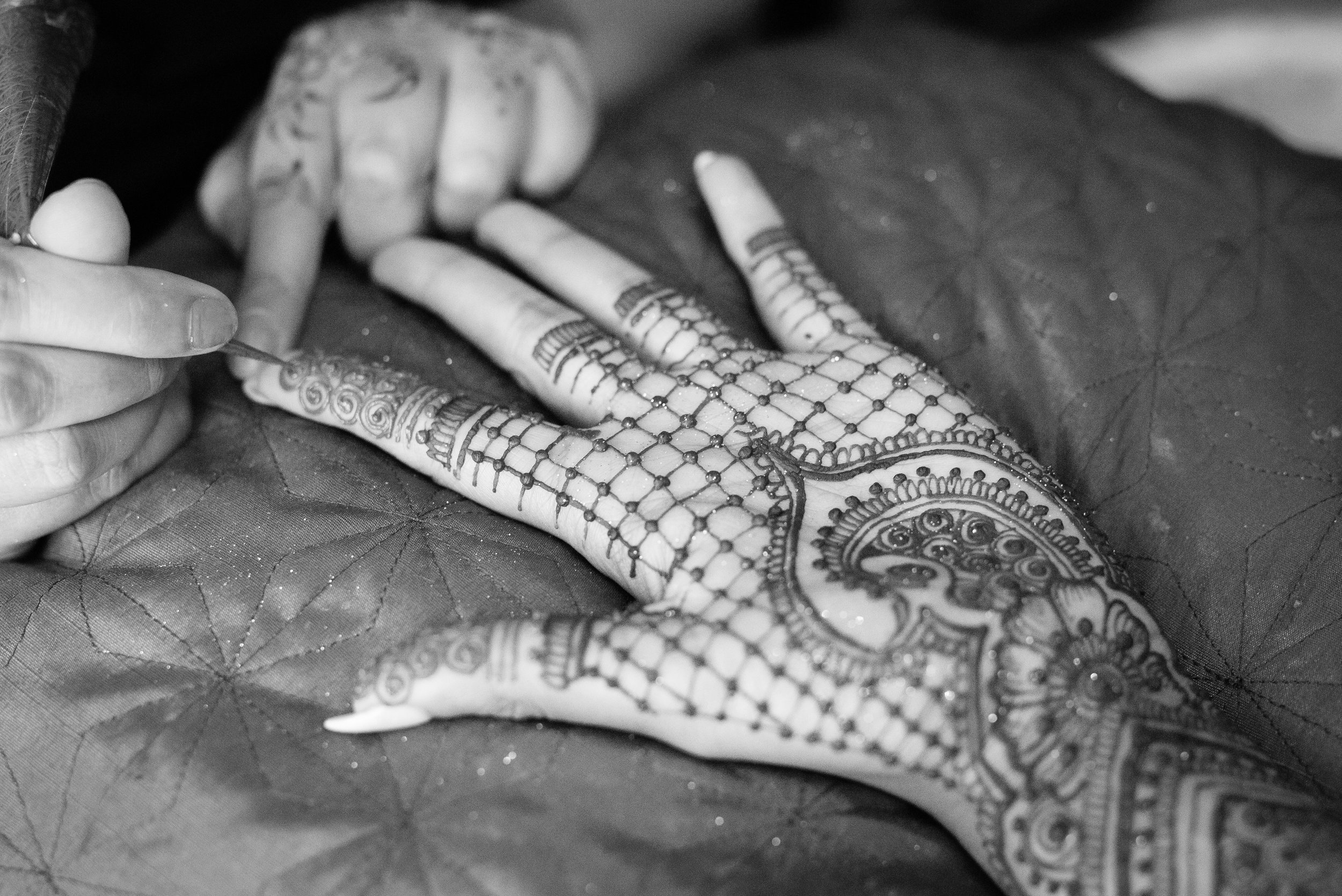 Hindu Bridal mehndi henna tattoo