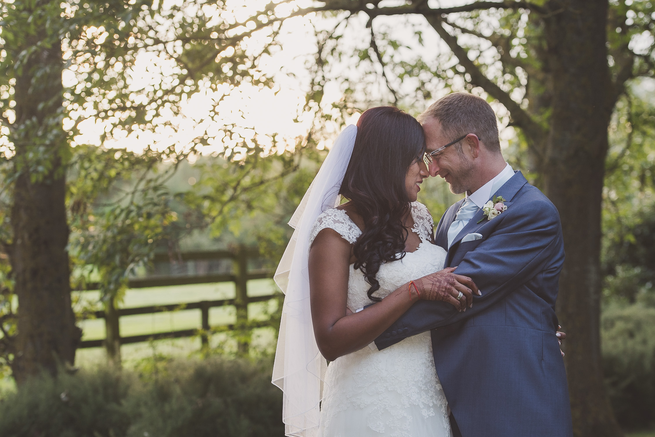 Golden hour Wedding Photography