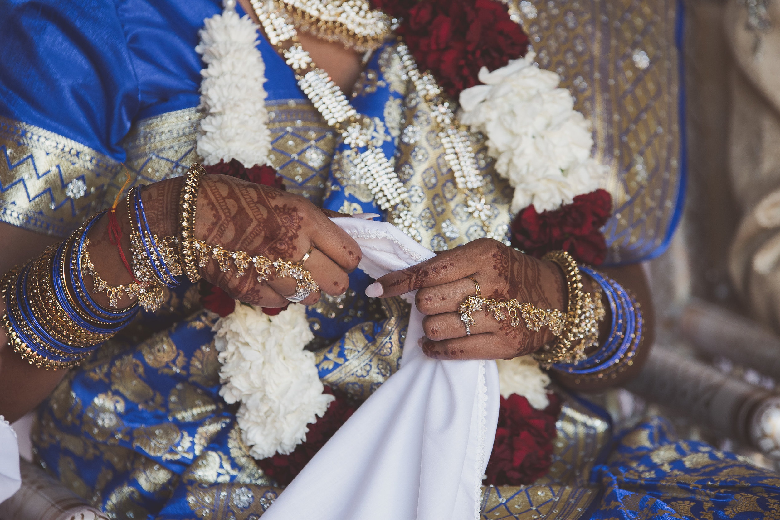 Traditional Hindu wedding ceremony