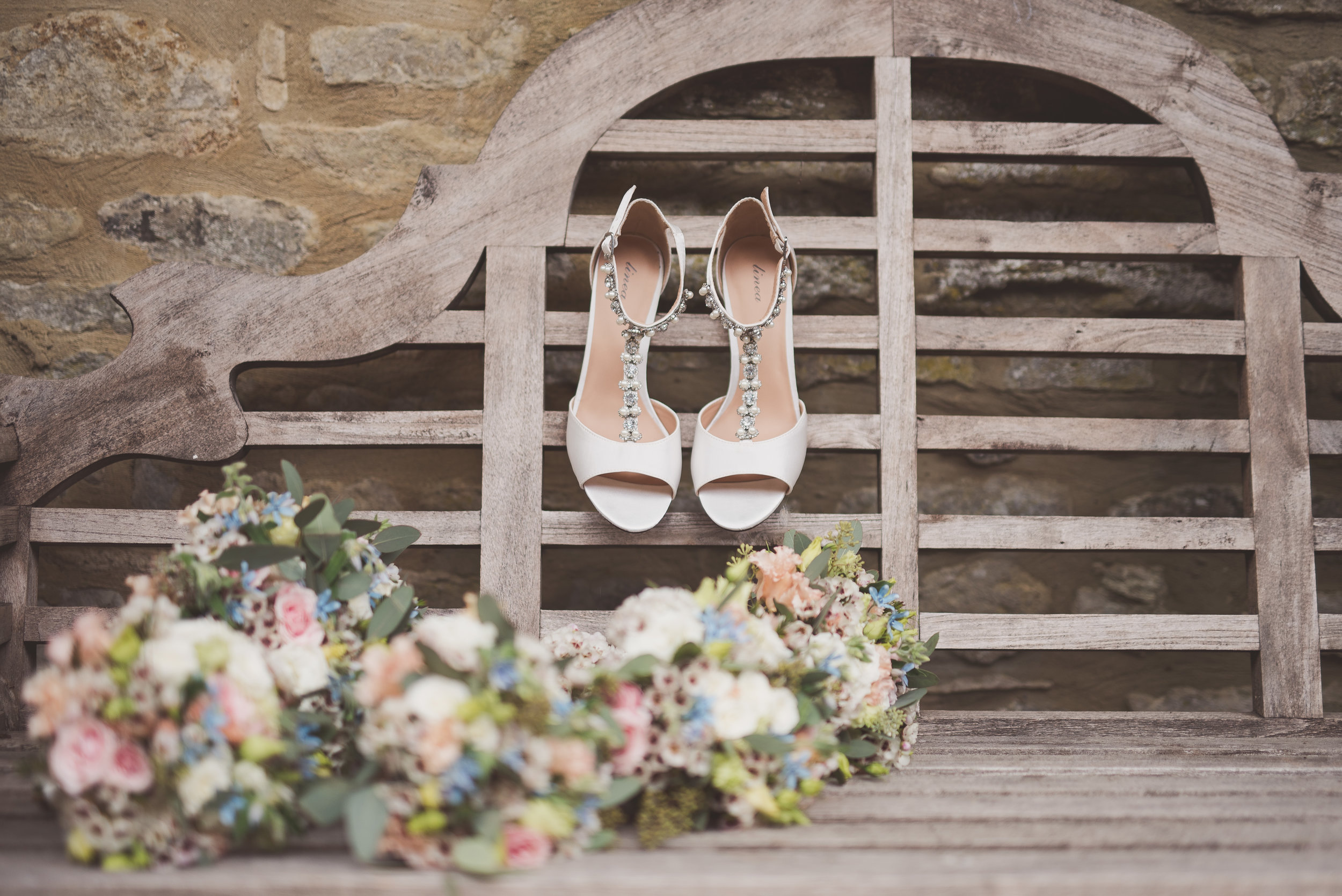Bridal photography at Tythe Barn
