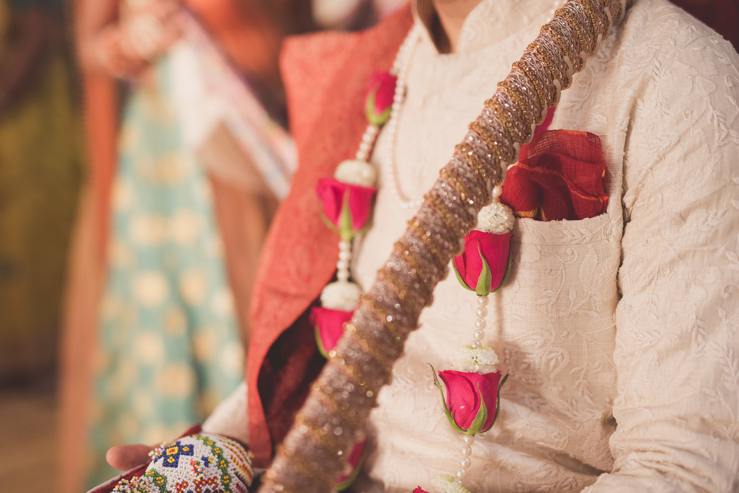  Groom's ceremony at Shree Swaminarayan Temple before wedding ceremony at Oshwal Centre. 