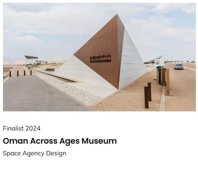 Spaceagency Finalist for the SEGD Award, 2024