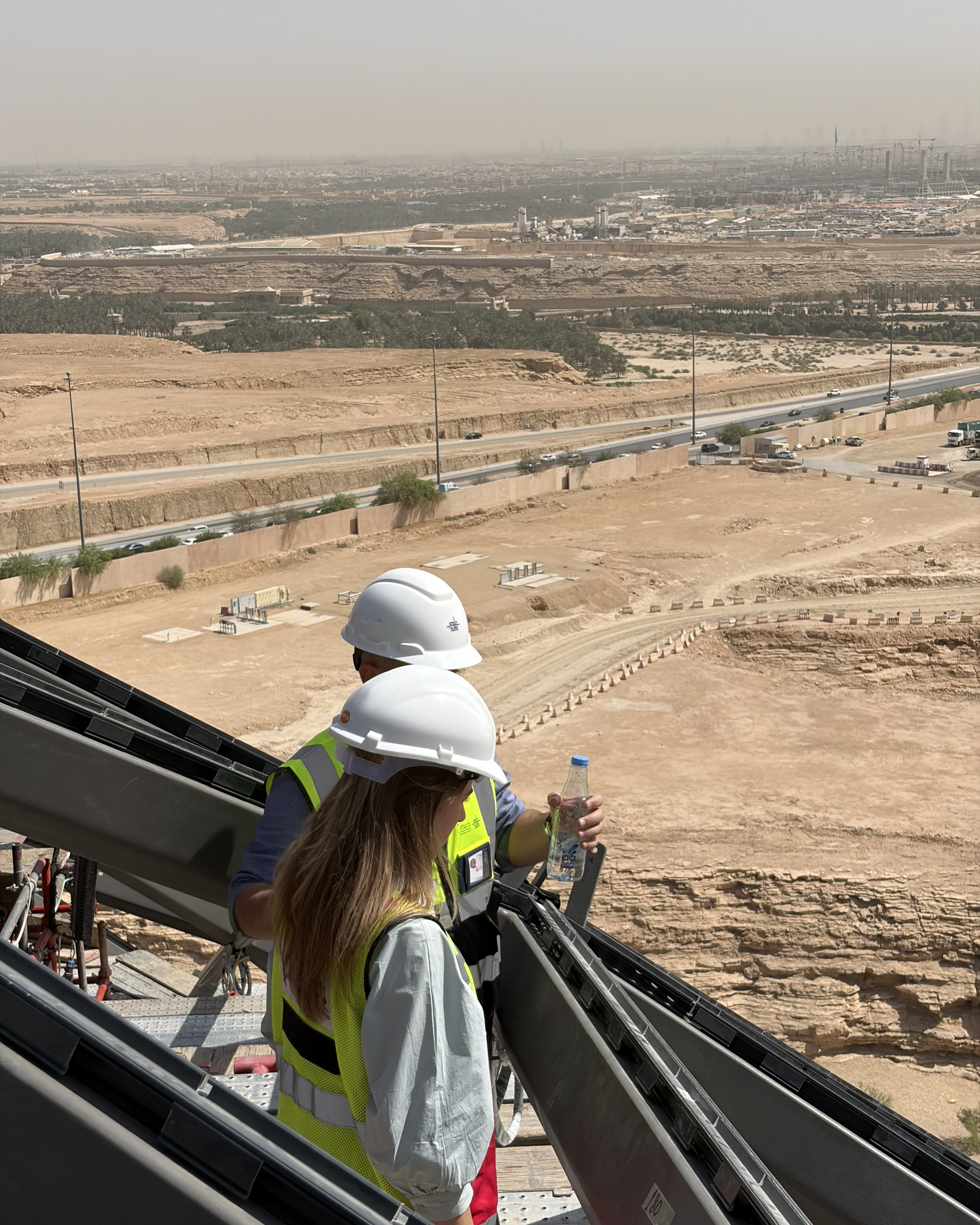 Project Site Visit in Riyadh