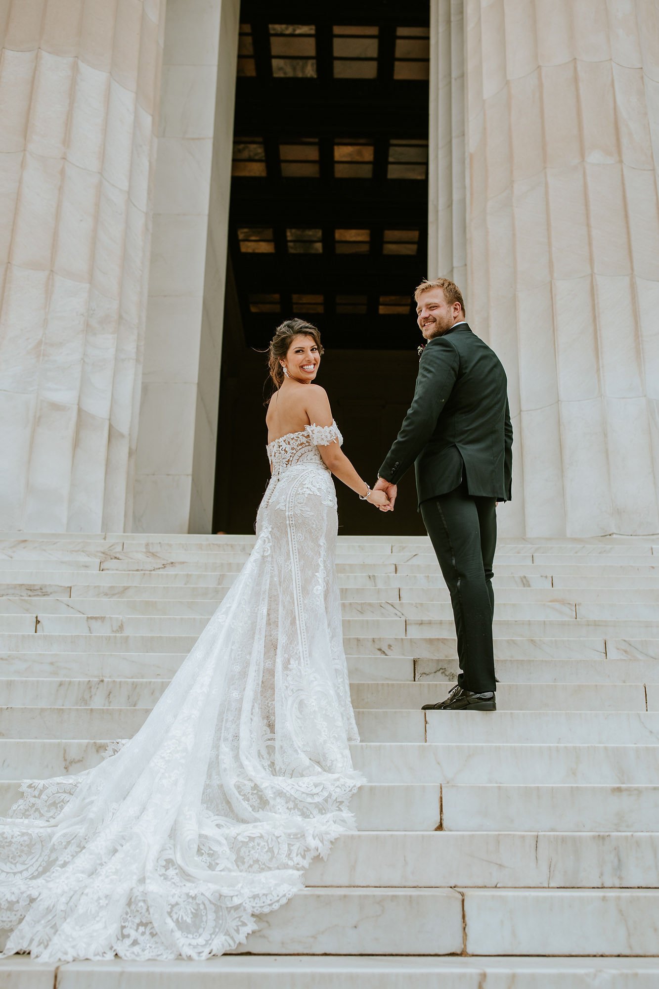 Lincoln Memorial steps