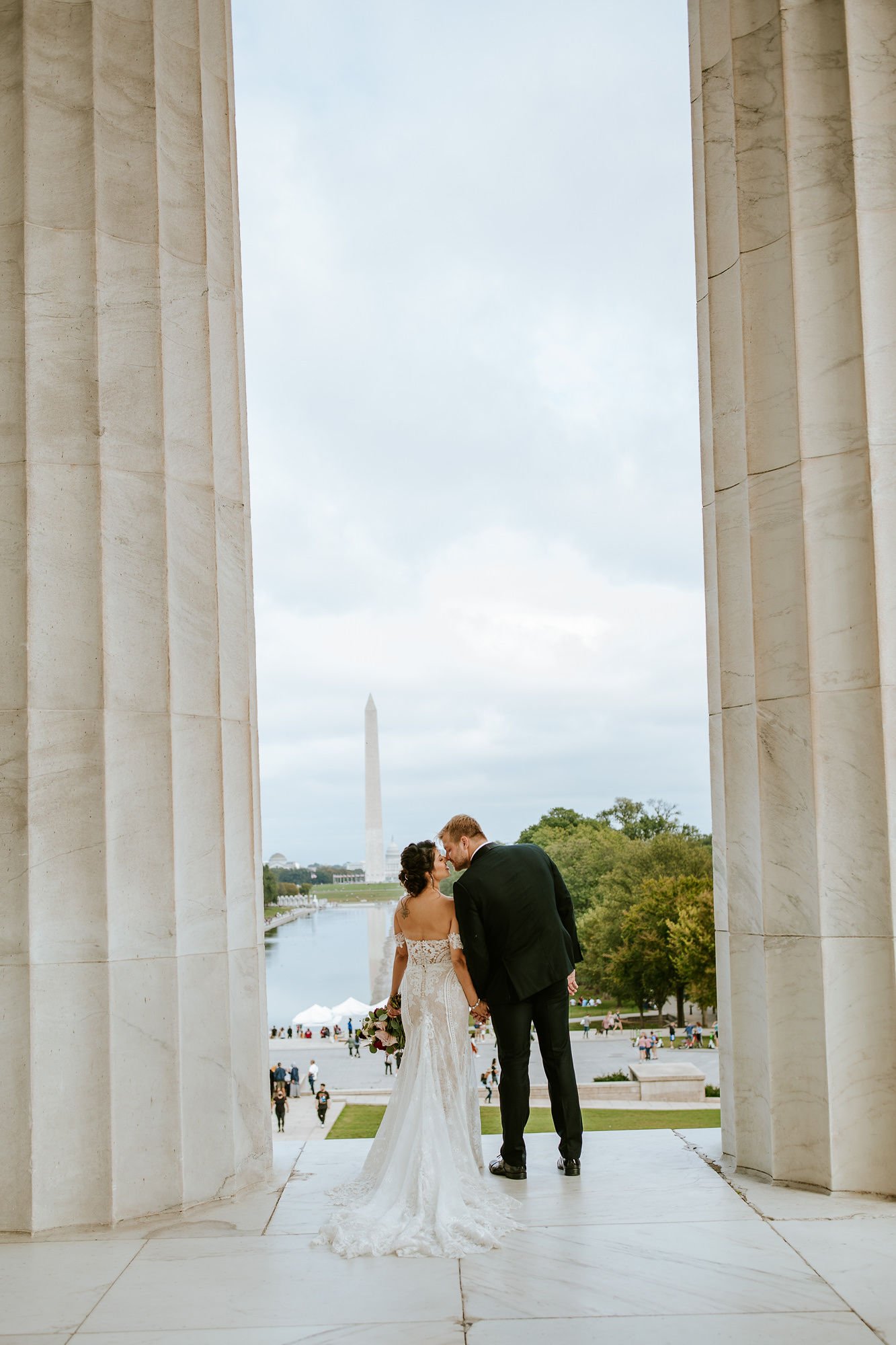 One more at the Lincoln Memorial