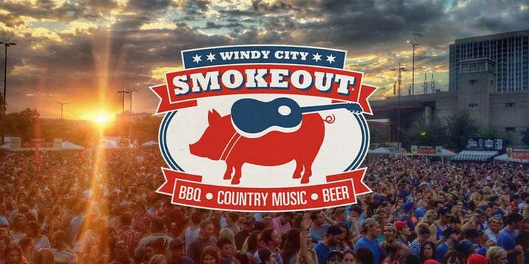 Four passes for the Windy City Smokeout - one of Chicago's biggest country music and BBQ festivals (Sunday, July 16)
