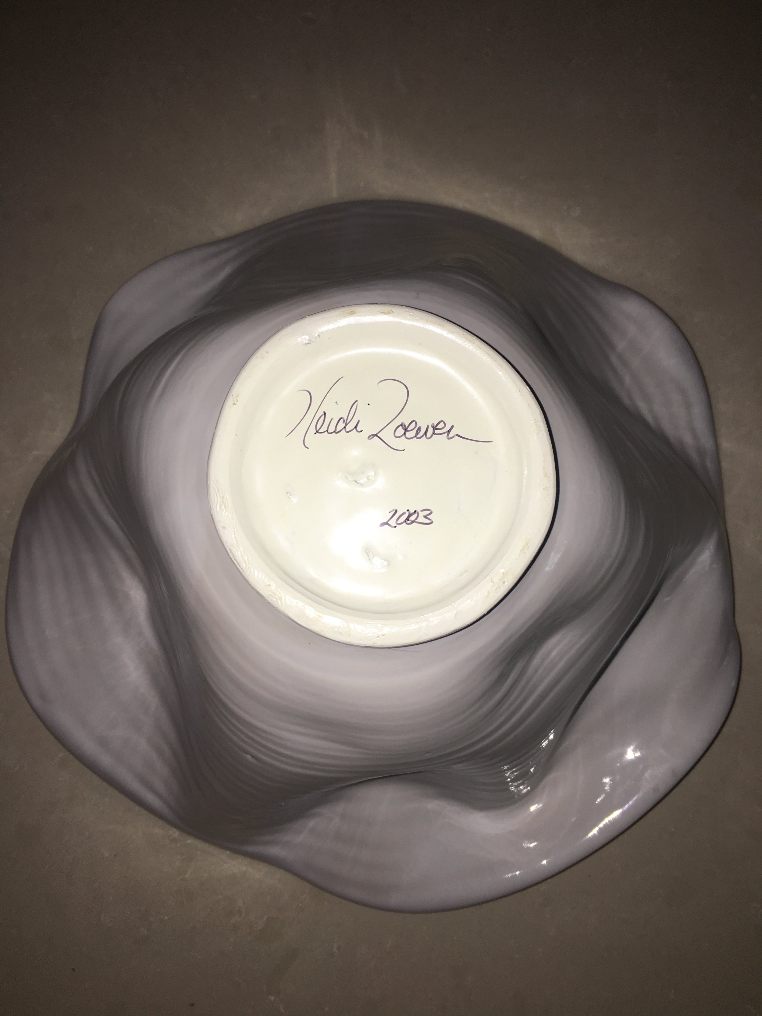 Heidi Loewen Porcelain Bowl 