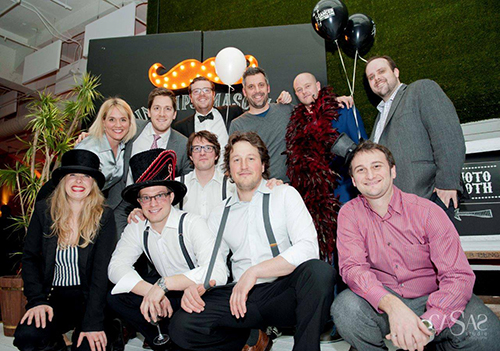 Votunteers at Montreal's annual fundraising event, The Balls Ball. 