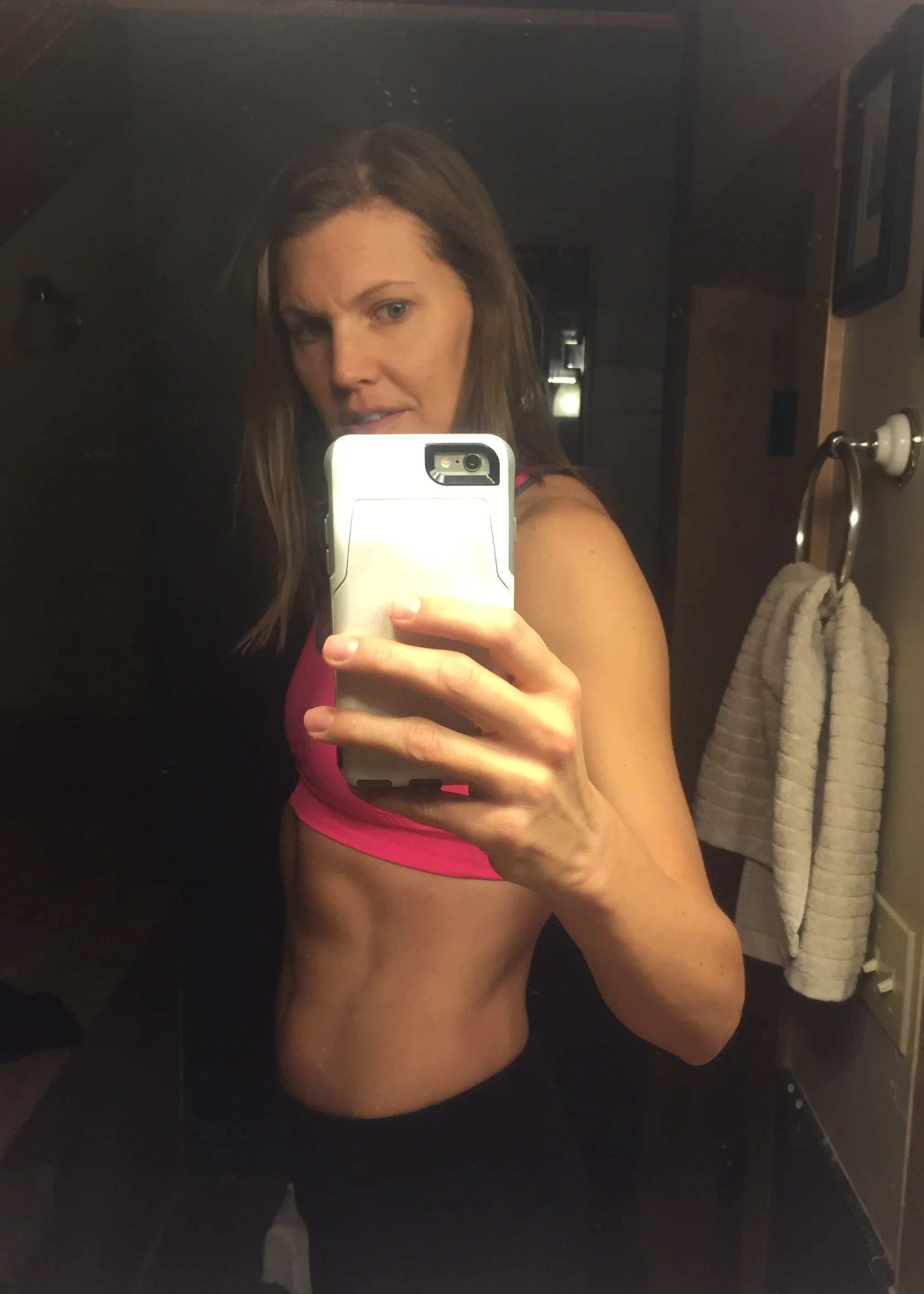 Abs at the end of week 7. 