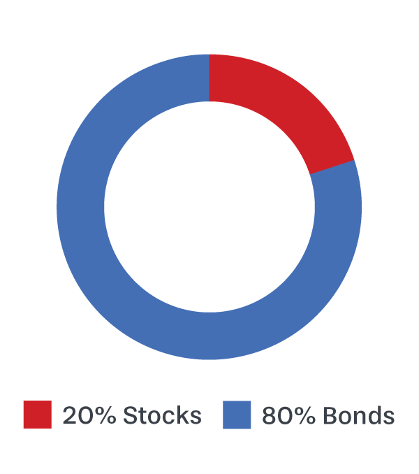 ABLE Conservative: 20% Stocks, 80% Bonds