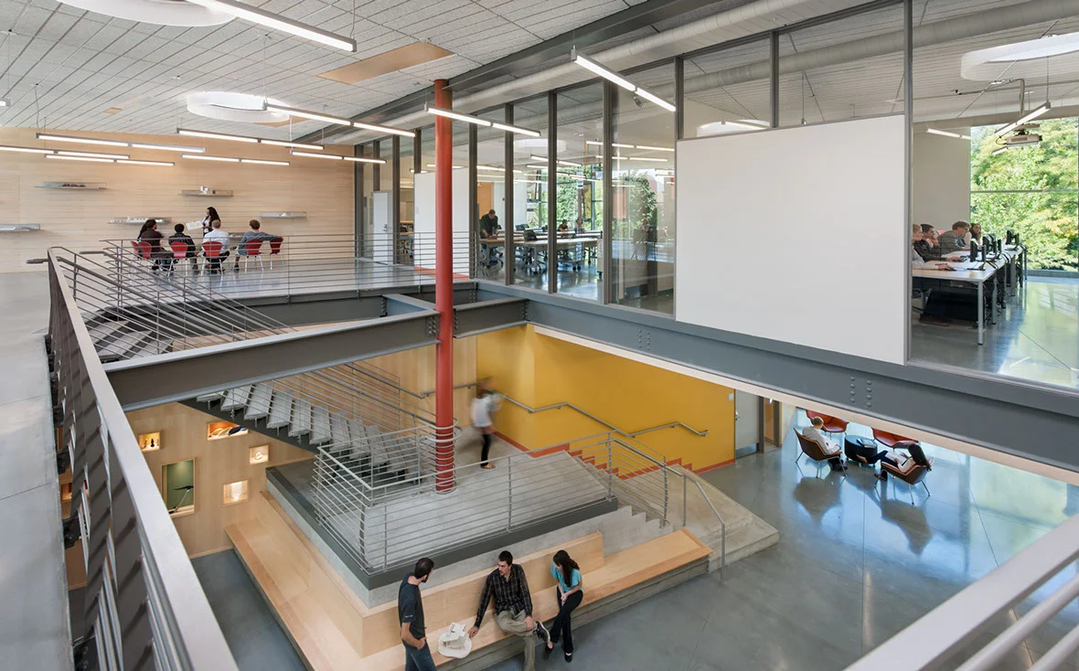 Keene State College TDS Center — Metro Walls Commercial Framing