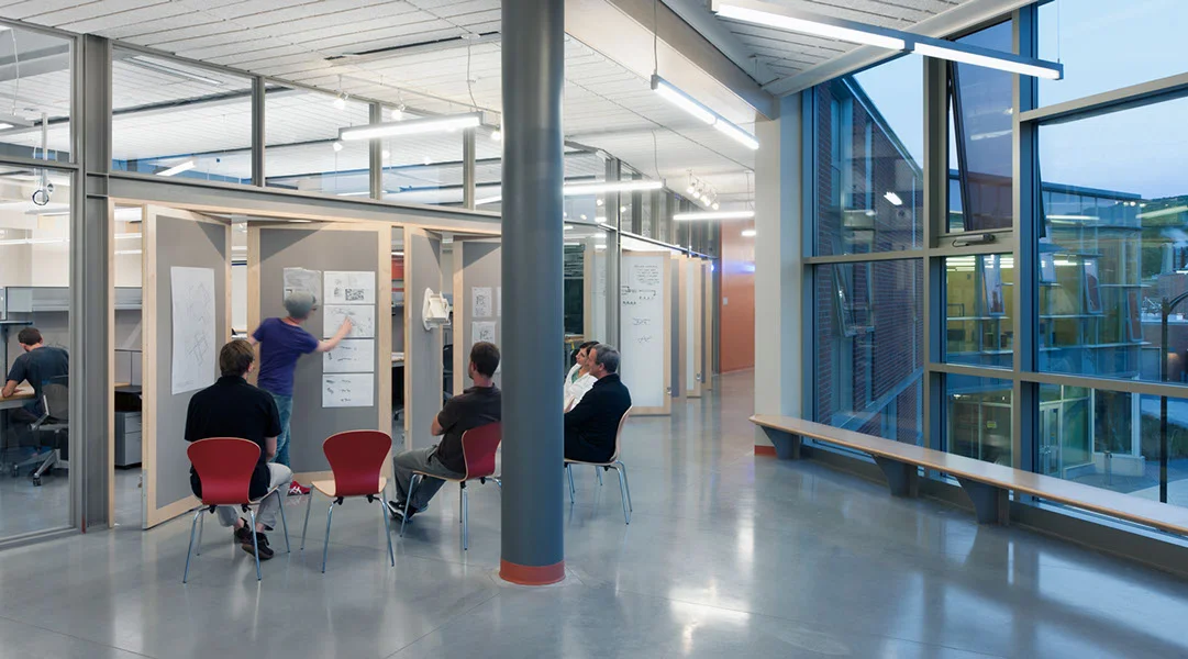 Keene State College TDS Center — Metro Walls Commercial Framing