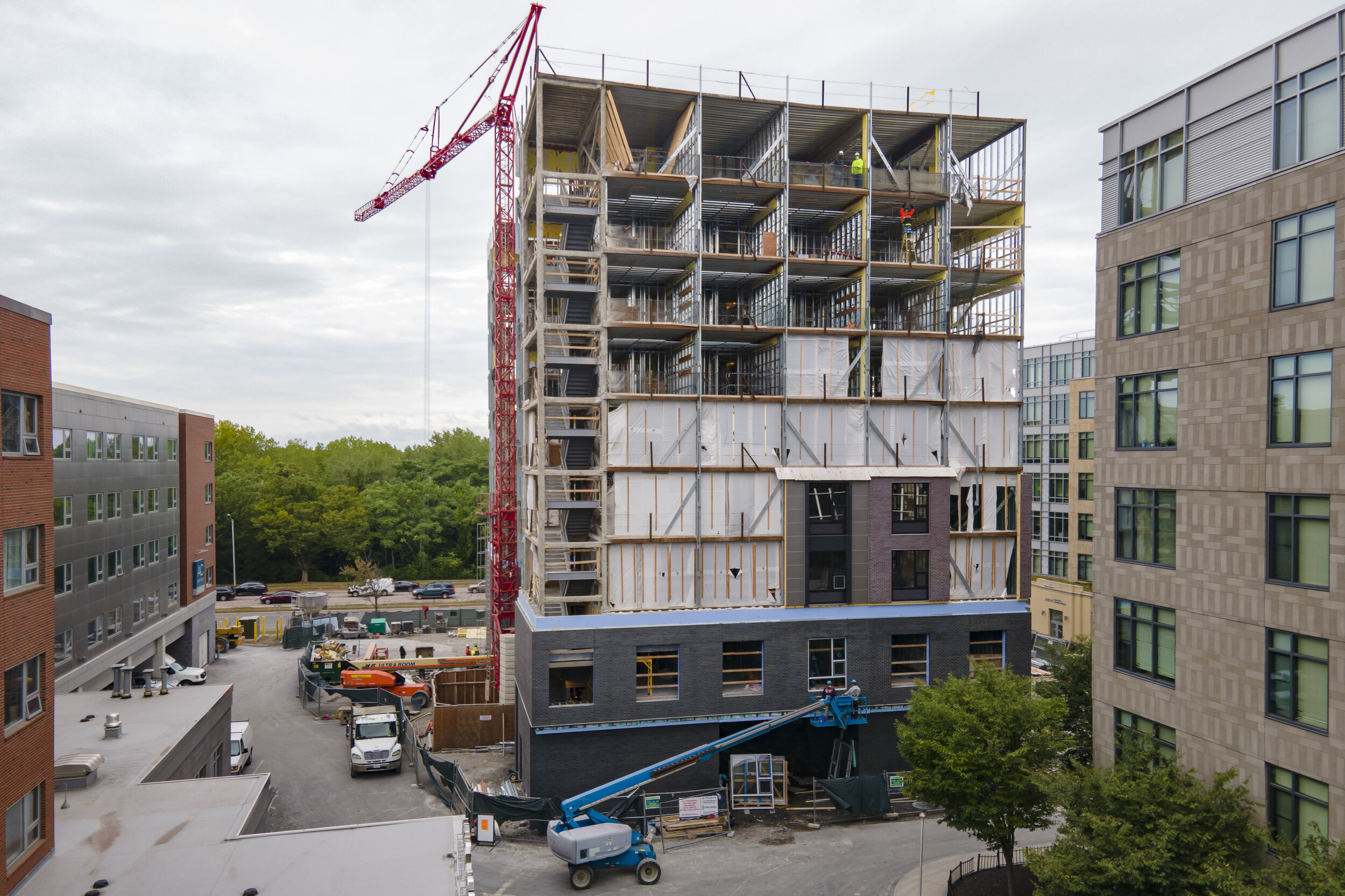 Station Landing — Metro Walls Commercial Framing, Drywall & Acoustical