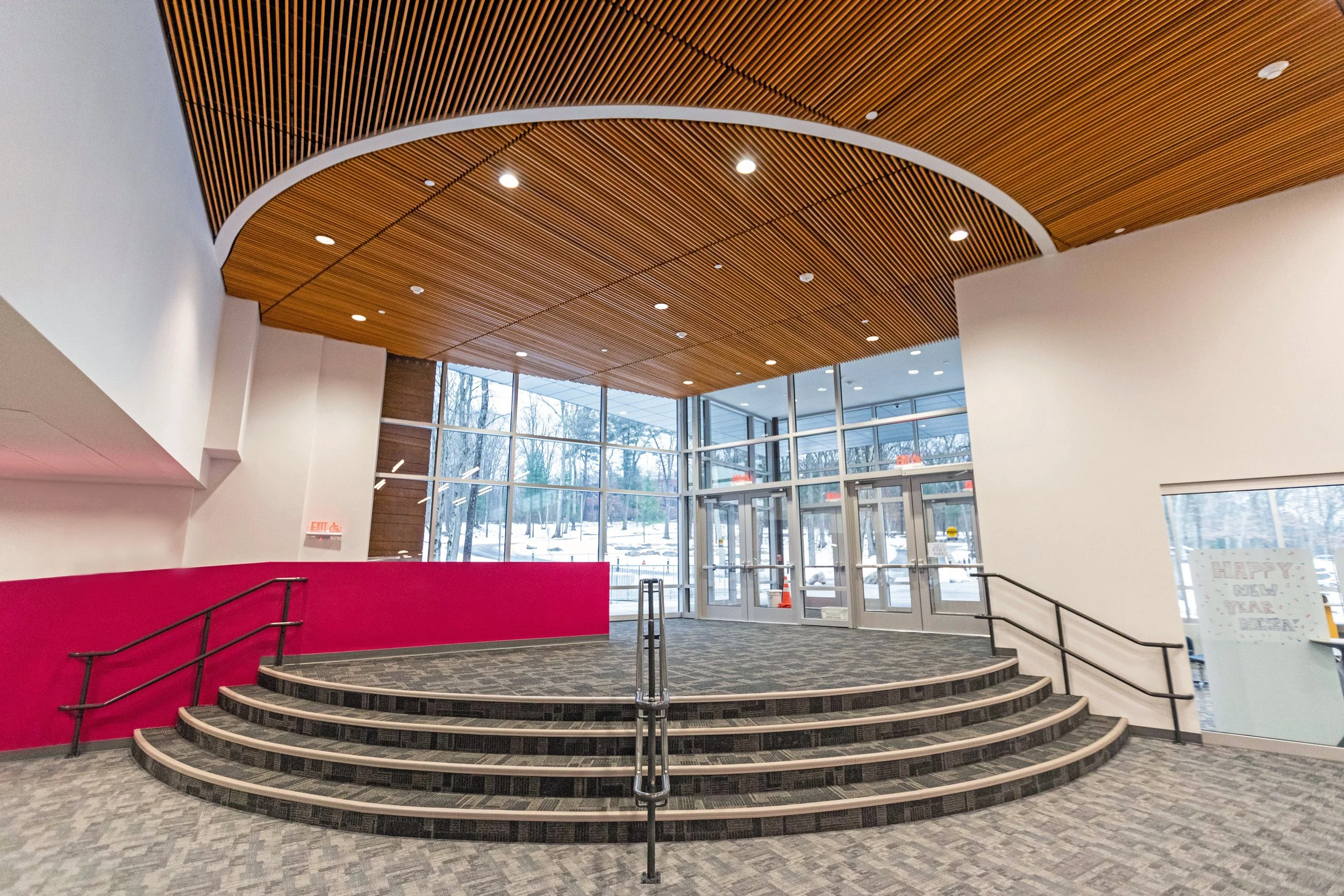 New England Innovation Academy Metro Walls Commercial Framing 