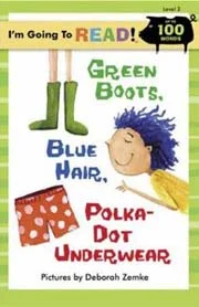 Green Boots, Blue Hair, Polka-Dot Underwear