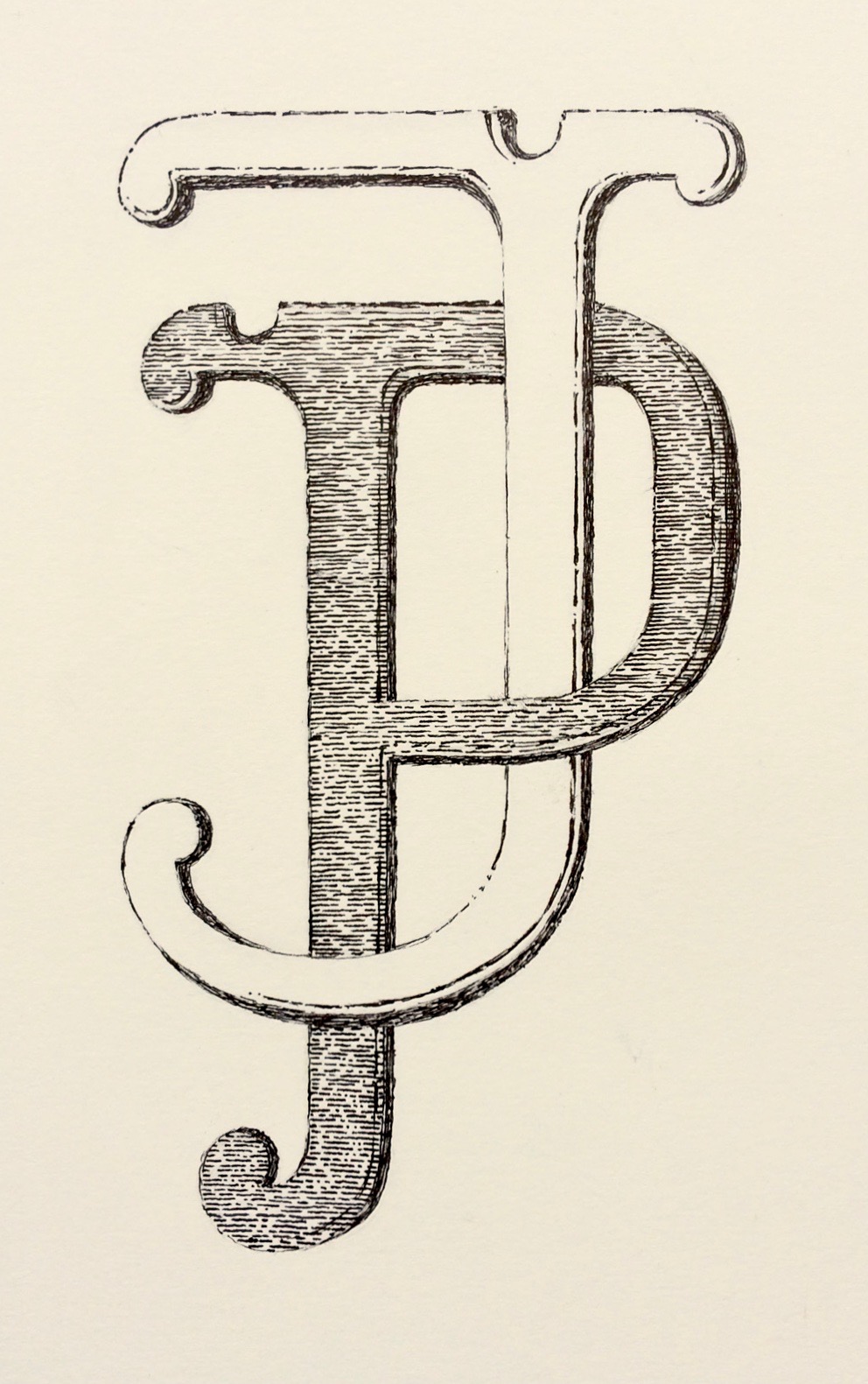 hand drawn logo for Joanna Plant Interior Design