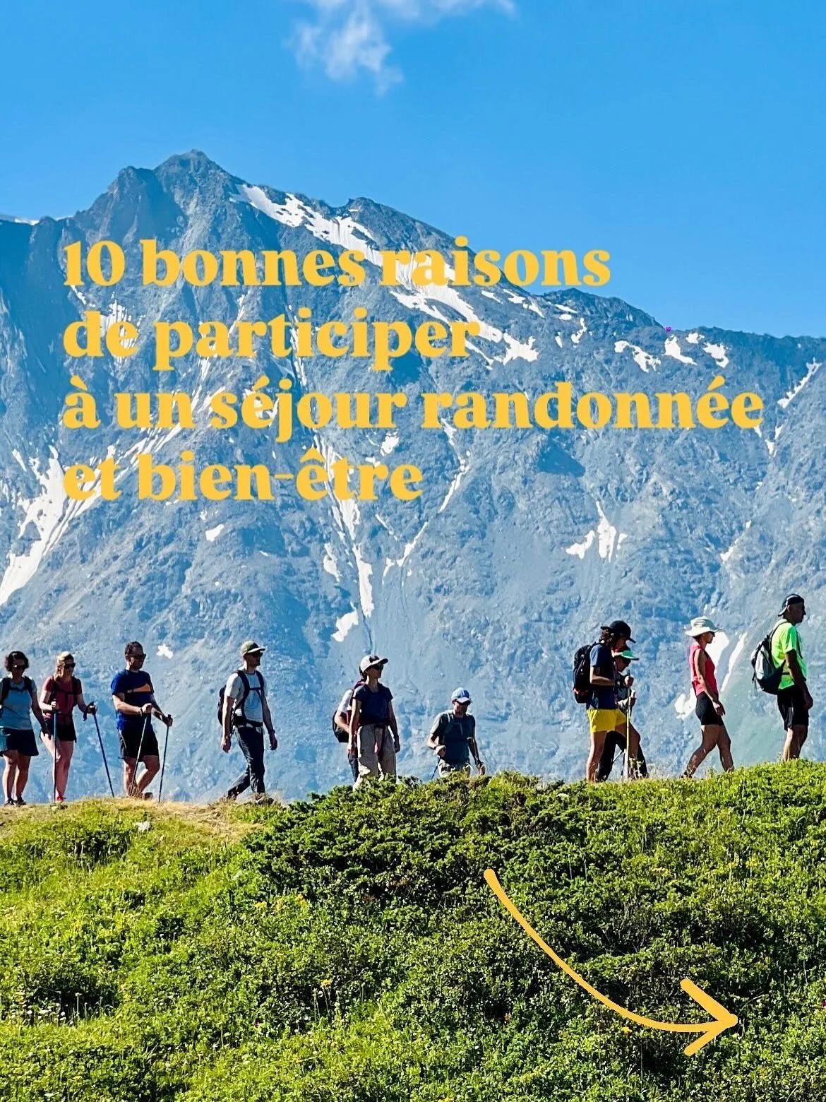 10 bonnes raisons de nous rejoindre en derni&egrave;re minute pour le s&eacute;jour randonn&eacute;e et bien-&ecirc;tre dans les Vosges qui se tiendra du 17 au 21 septembre prochain.

Il reste trois places suite &agrave; des annulations.
&Eacute;cris