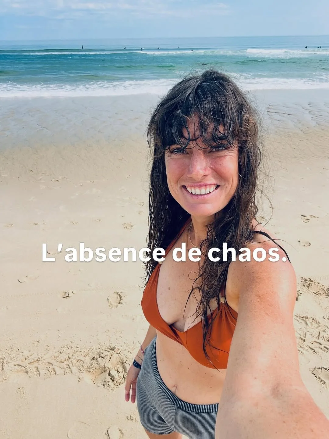 L&rsquo;absence de chaos.

Il n&rsquo;y a pas grand chose &agrave; raconter. 
Pas de questions existentielles, de grands tournants, d&rsquo;ent&ecirc;tants tourments, de changements imminents, de r&eacute;flexions grandiloquentes ou de r&eacute;alisa