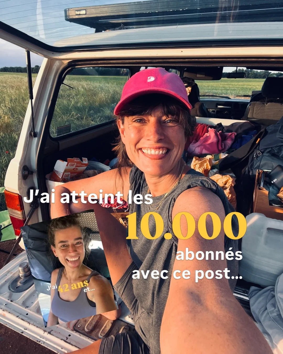 Bref, que du kiff !
Merci merci merci 🤩

Tu viens me parler de toi, ta vie, tes aspirations et inspirations en commentaire ?