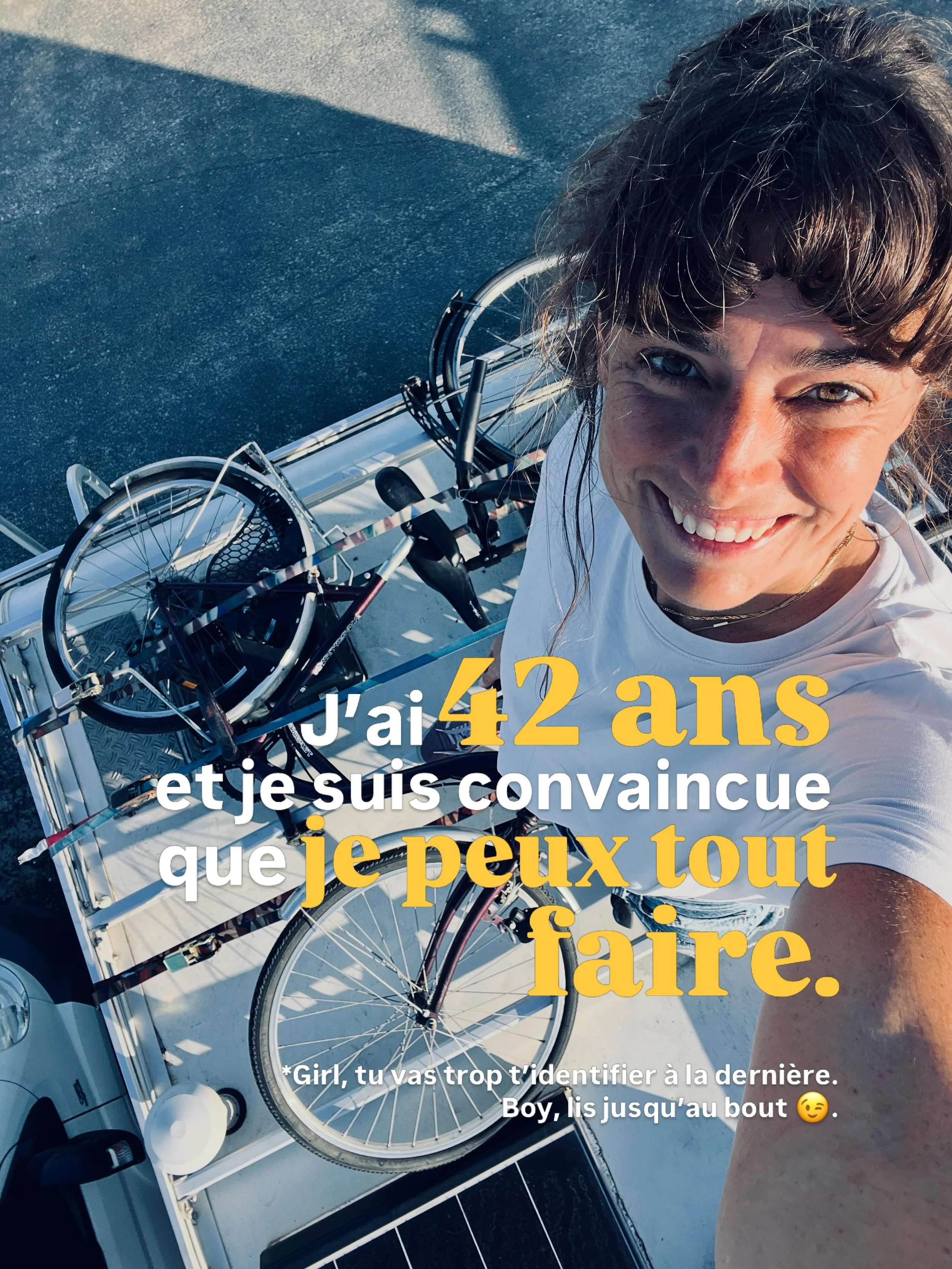 Une confiance qui ne fait que grandir et que je m&rsquo;amuse &agrave; challenger au fil des nouvelles exp&eacute;riences. 

Et toi, elle est comment ta confiance en toi aujourdhui ?

Lors d&rsquo;un prochain carousel, promis, je r&eacute;fl&eacute;c