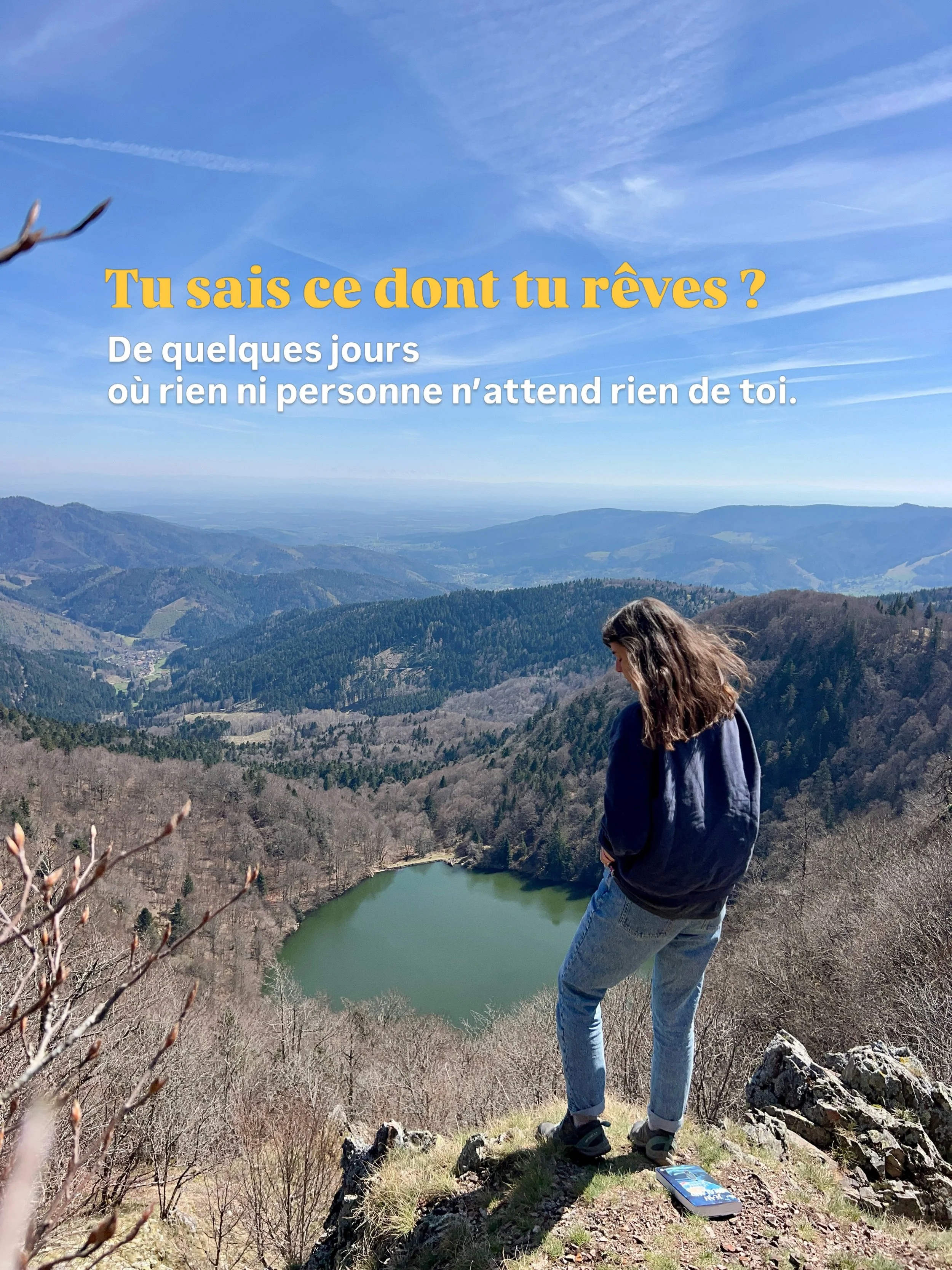 Tu en r&ecirc;ves.
Tu h&eacute;sites.
Tu attends le bon moment et pourtant tu sais qu&rsquo;il n&rsquo;existe pas.