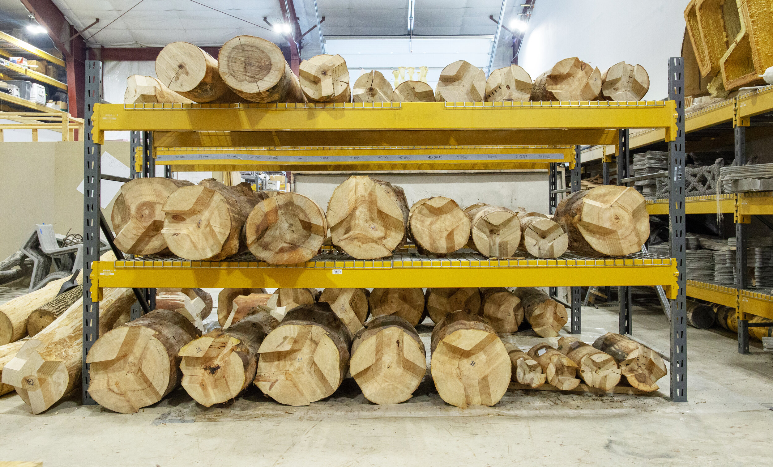  Log Knot components. Photo: Cornell RCL. 