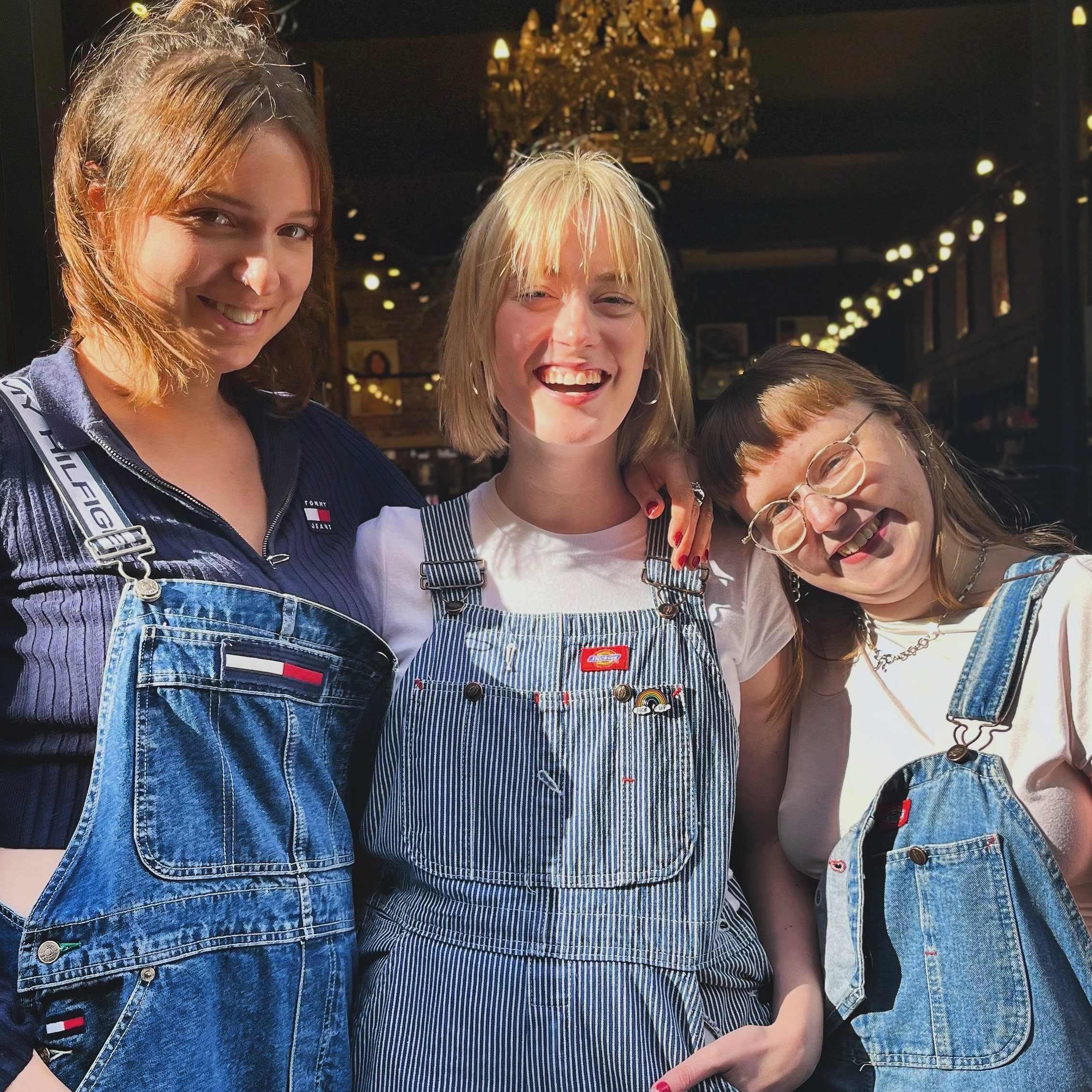 Long lost dungaree triplets?