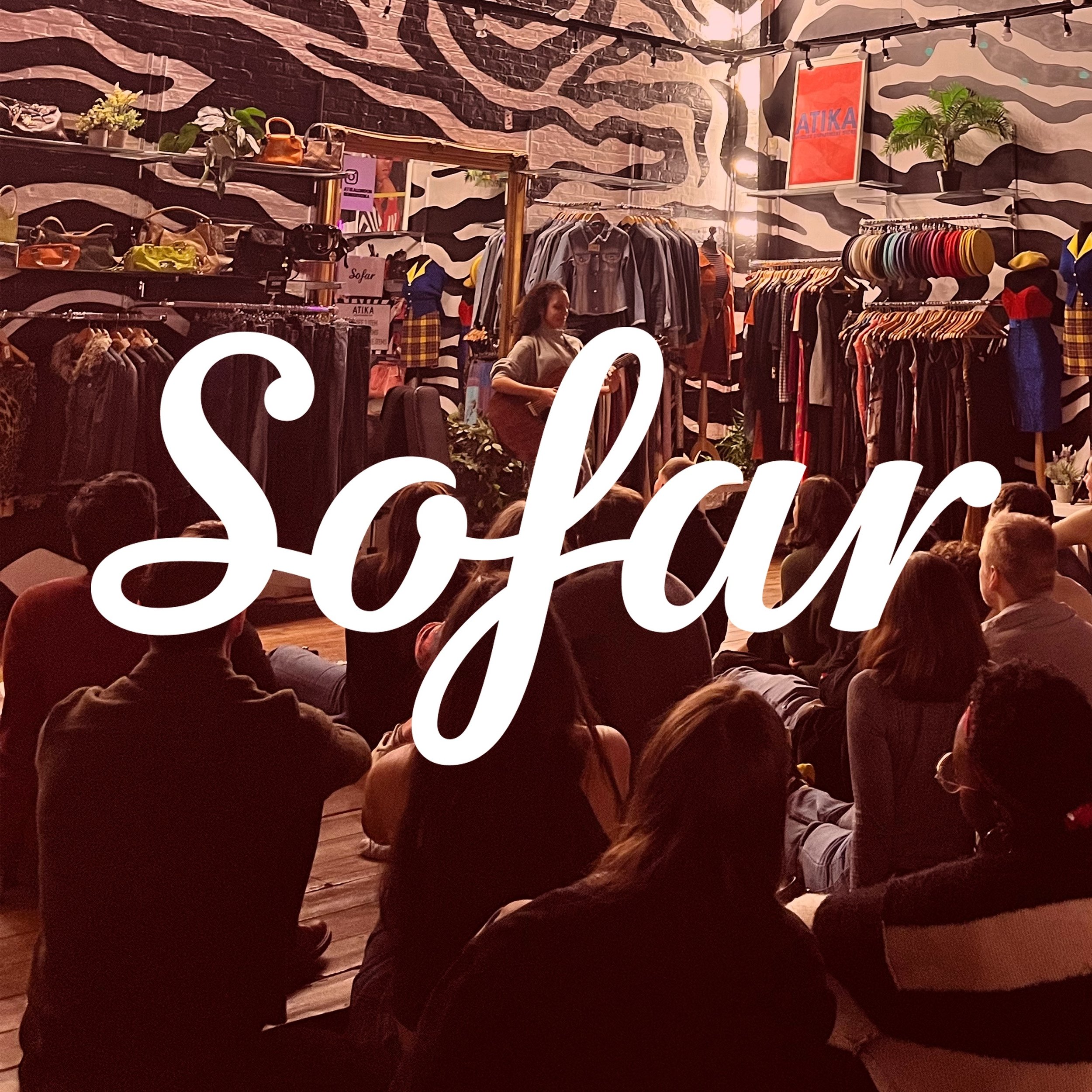 Time for some live music baby! @sofarlondon is back next Wednesday at ATIKA with some spoken word and folk gorgeousness. Grab yourself a ticket through the link in our bio 💥