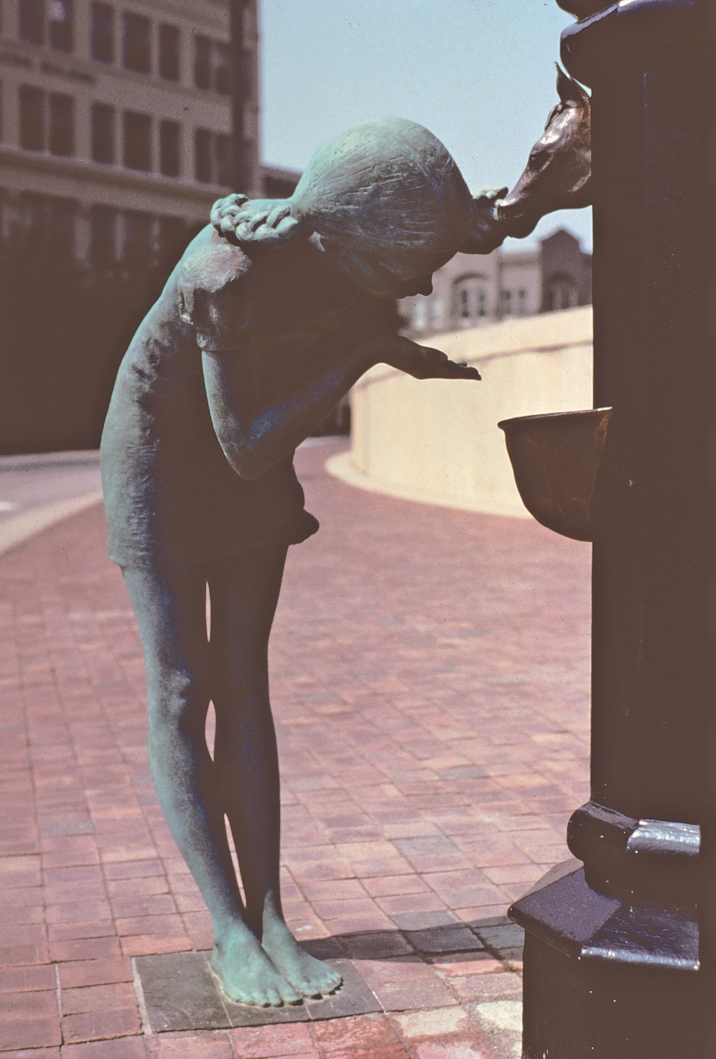 STATUE ADDS TOUCH OF GRACE