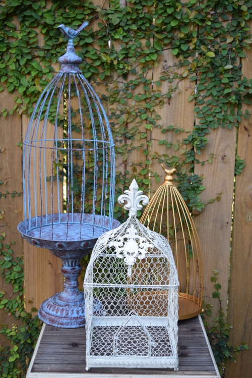  ASSORTED BIRD CAGES
