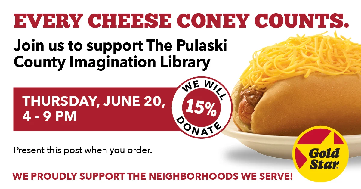 Gold Star Chili Fundraiser to Support Imagination Library