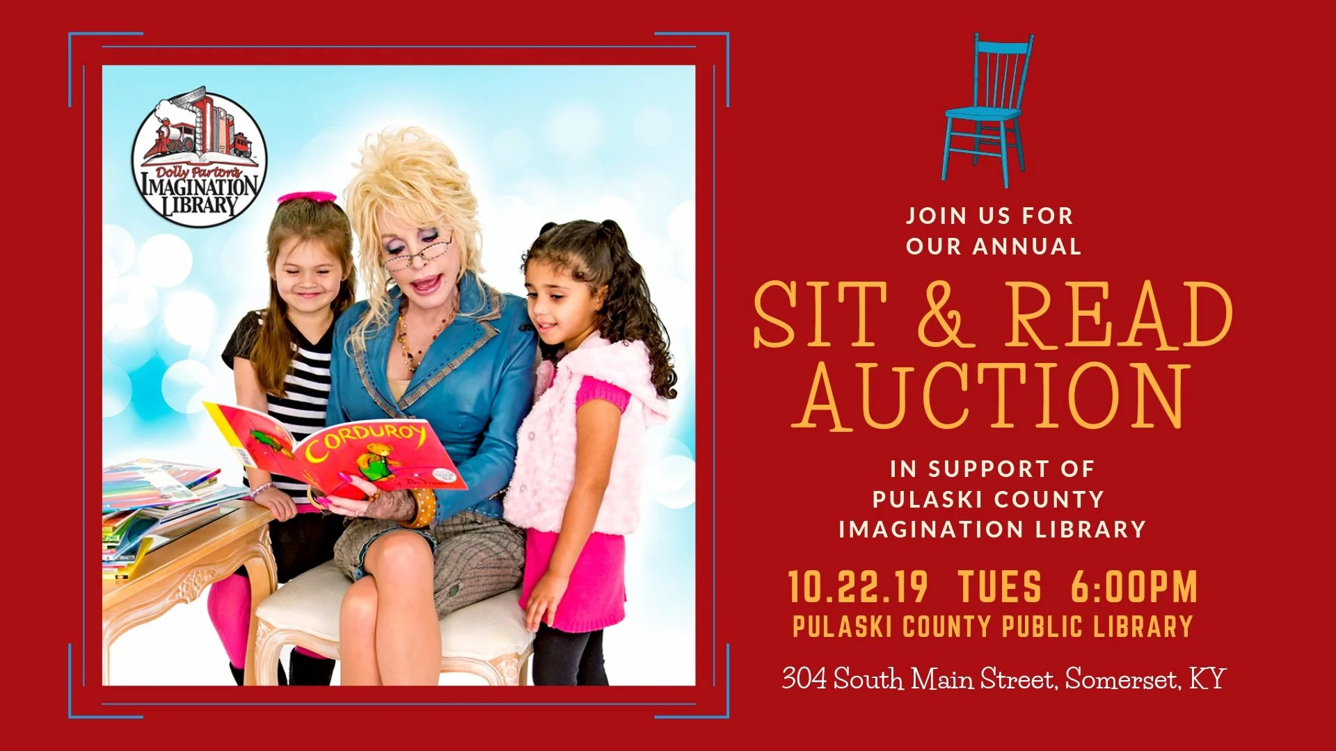 7th Annual Sit &amp; Read Auction
