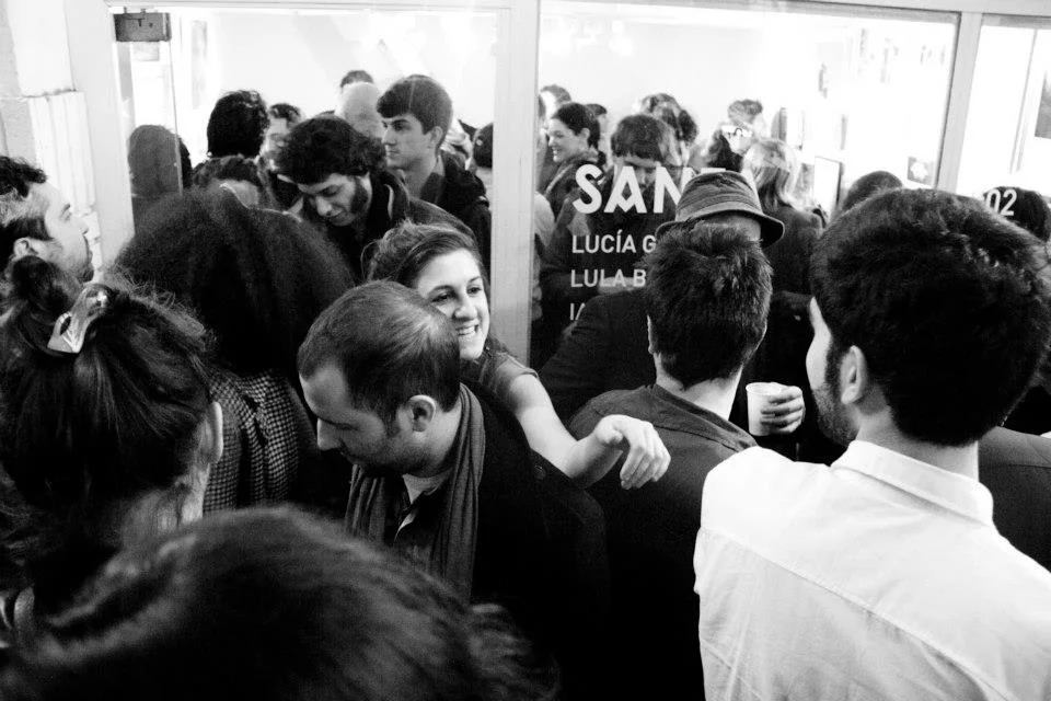 Inauguración de Malón (35 artistas), 2012.