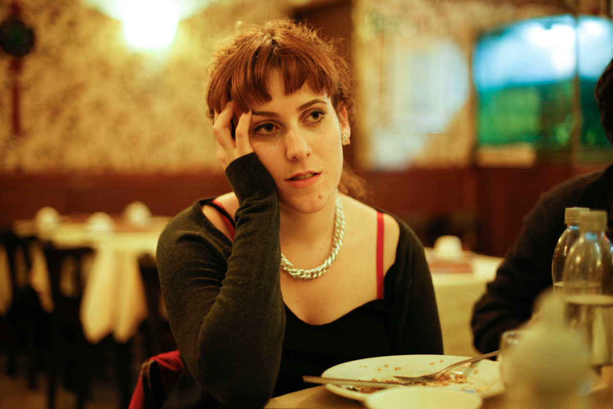 Iara Kremer por Ceci Estalles en el Lanzamiento del Vacio está a nuestras espaldas