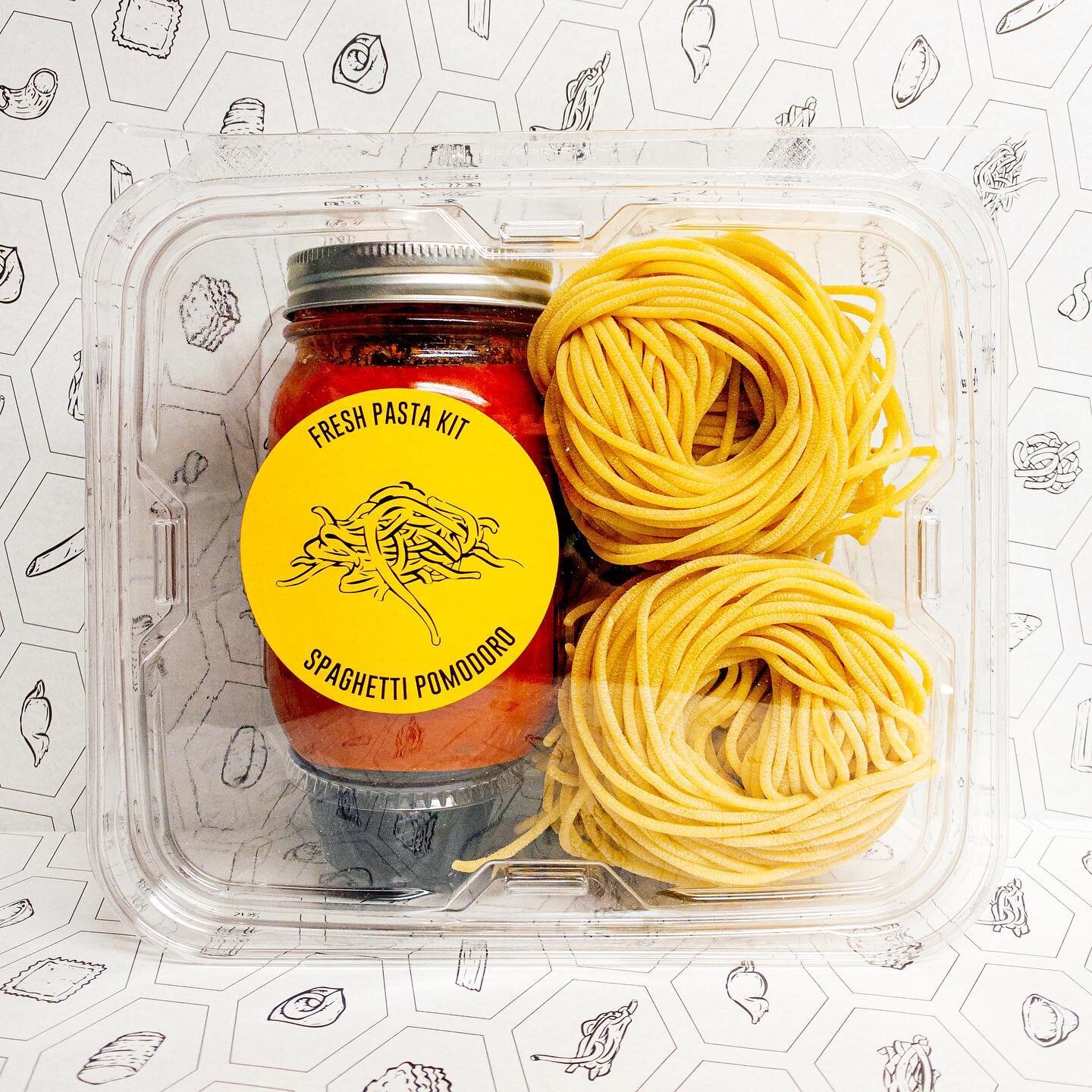 Our family could not be more excited about these new fresh pasta kits 🍝 No seriously, the family group chat is going off. Introducing our Fresh Pasta Kit (feeds four), now available via takeout, pickup and delivery 🛵