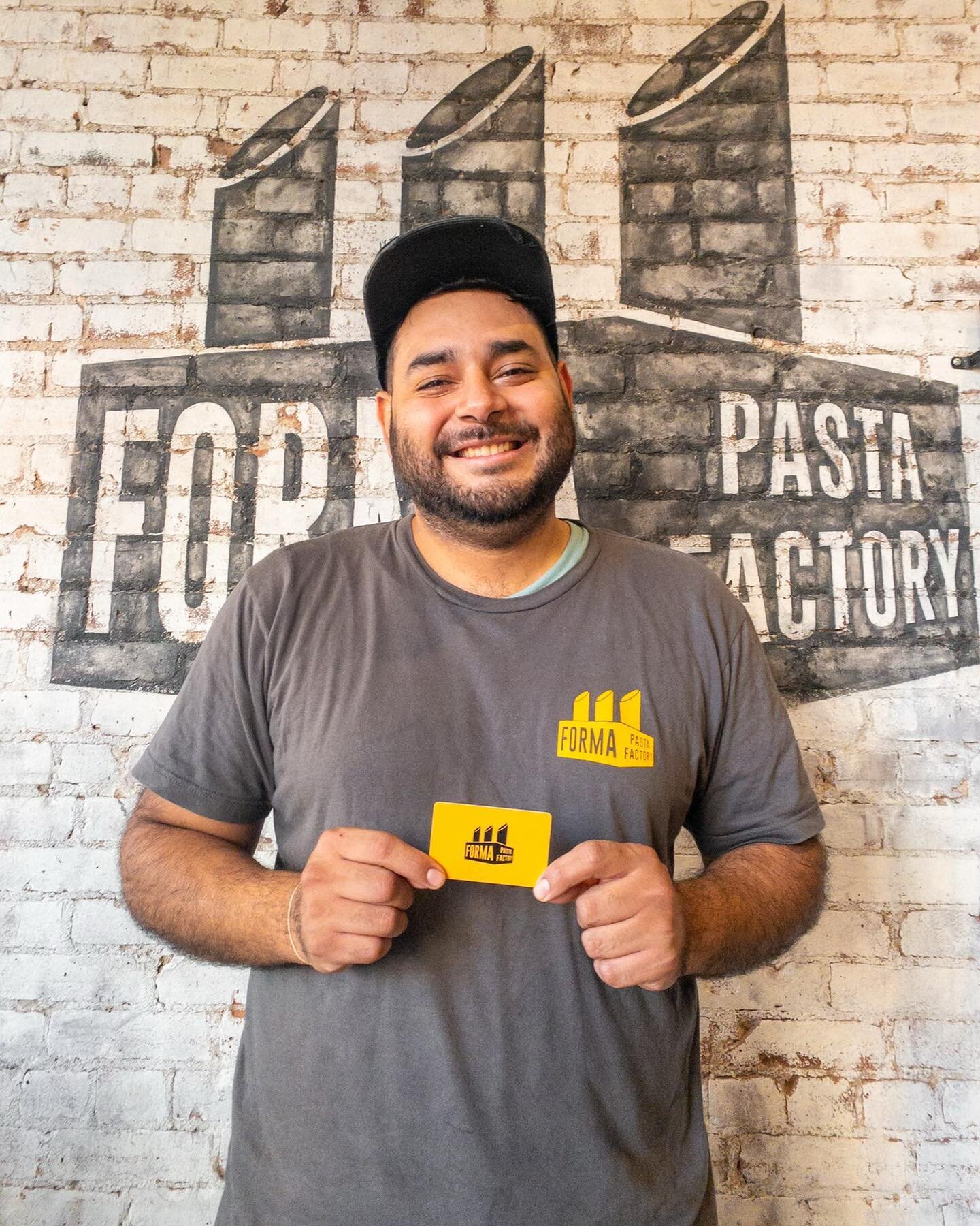 Not a thirst trap, just Rami announcing the winner for our national pasta day gift card giveaway. Congrats to @lintelligent_ 💛 Thank you for all the love and support 🙏