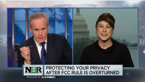 Georgetown Privacy Center's Laura Moy on CNBC's Nightly Business Report, March 31 2017
