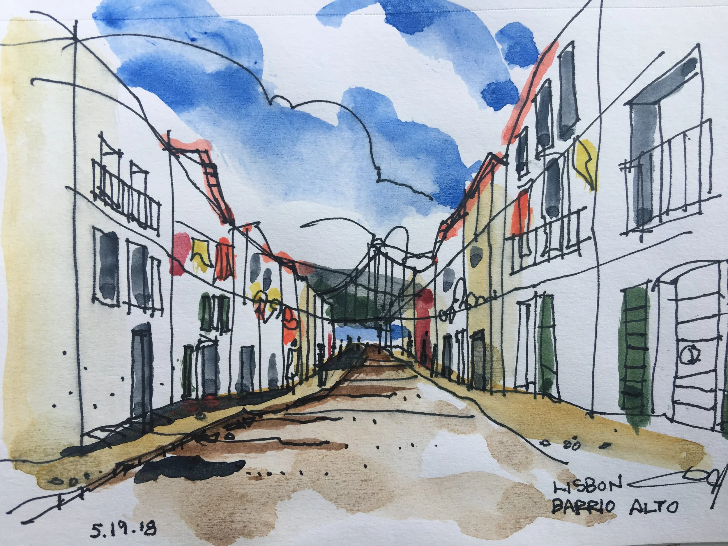 Barrio Alto, Lisbon, Portugal