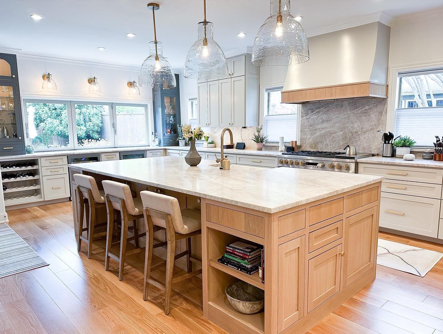 The final kitchen result at our #miller2023project was perfect. Swipe ➡️ to see a progress video and a stark contrast (literally) before shot. We took down multiple walls and opened up the space completely. Another #vickeryplaceneighborhood home made