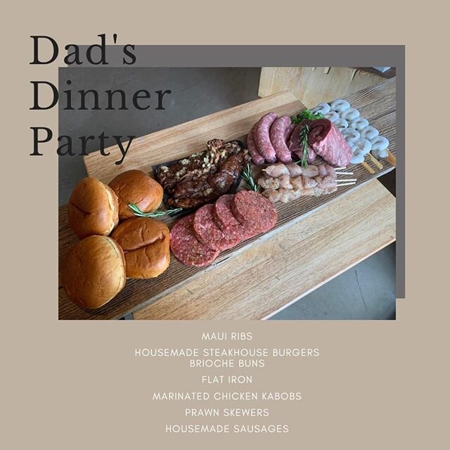 Father&rsquo;s Day also happens to be the first official day of summer. We figure that&rsquo;s enough reason for a family gathering! ⁠
⁠
This is the PERFECT bundle for a family dinner. Grab the lawn chairs - 6 ft apart - and serve up a delicious dinn